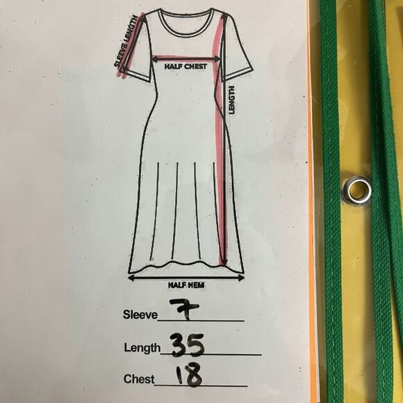 MI MANCHI Butterfly Dress LG Multicolor Mixed Print Embelished Grommets Spring - Picture 5 of 5